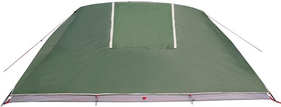 vidaXL 6-Persoons Waterdichte Gezinstent Groen Gezinstent - Familietent - Campingtent - Bungalowtent - Waterdichte Tent van Vidaxl — afbeelding 2
