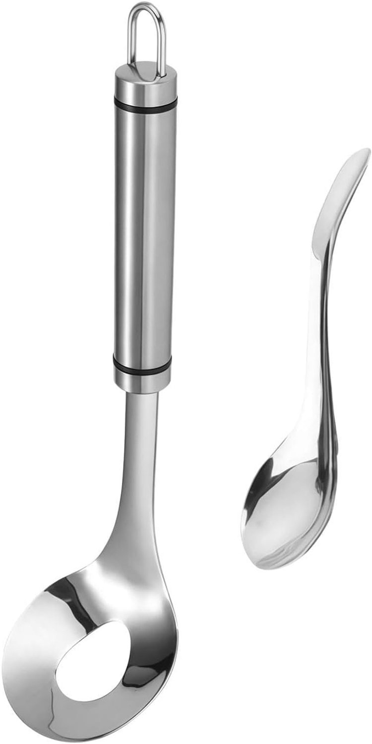 Gehaktbal Shaper Tool met Gat Non-Stick Handmatige Lange Handvat Gadget