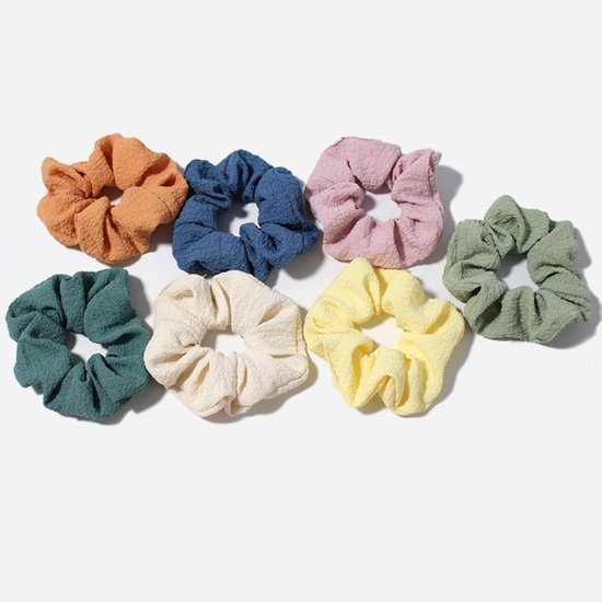 3 stuks haarelastiekjes voor dames, zachte haarringen, grote elastische scrunchies, schattige haarbanden, haarsieraden, vlechtelastiek, paardenstaarthouder, haarband voor vrouwen, roze — afbeelding 2