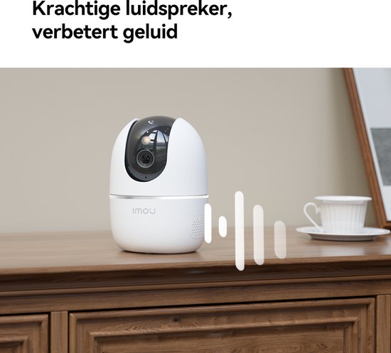 Imou A1 Pro 2K - Beveiligingscamera - Binnen - Oproepknop - Huisdierdetectie — afbeelding 5