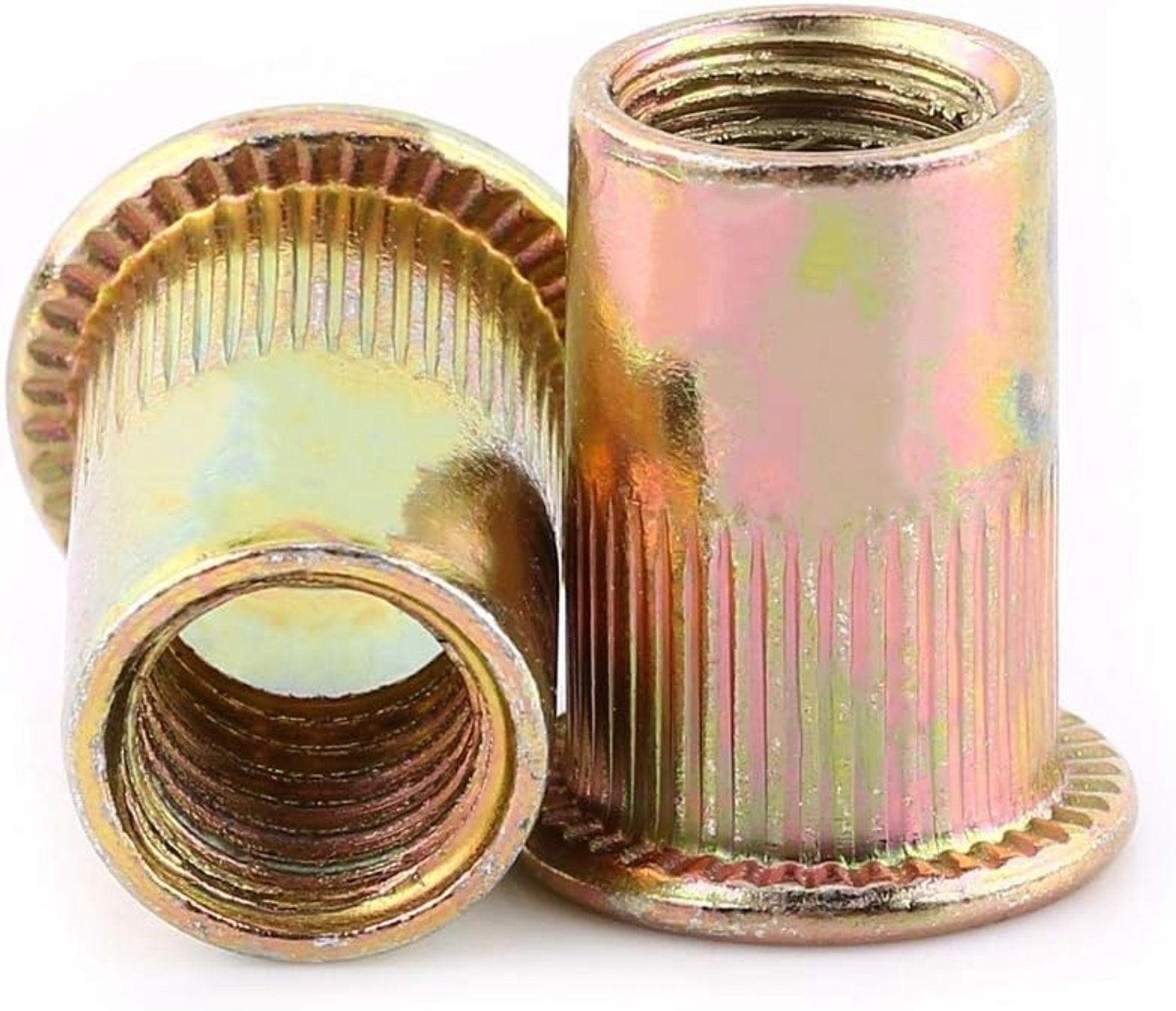 Rivet Nuts M6 - 100 Stuks, Metrijs Draad voor Diverse Toepassingen, Ideaal voor Bevestigen en Montage