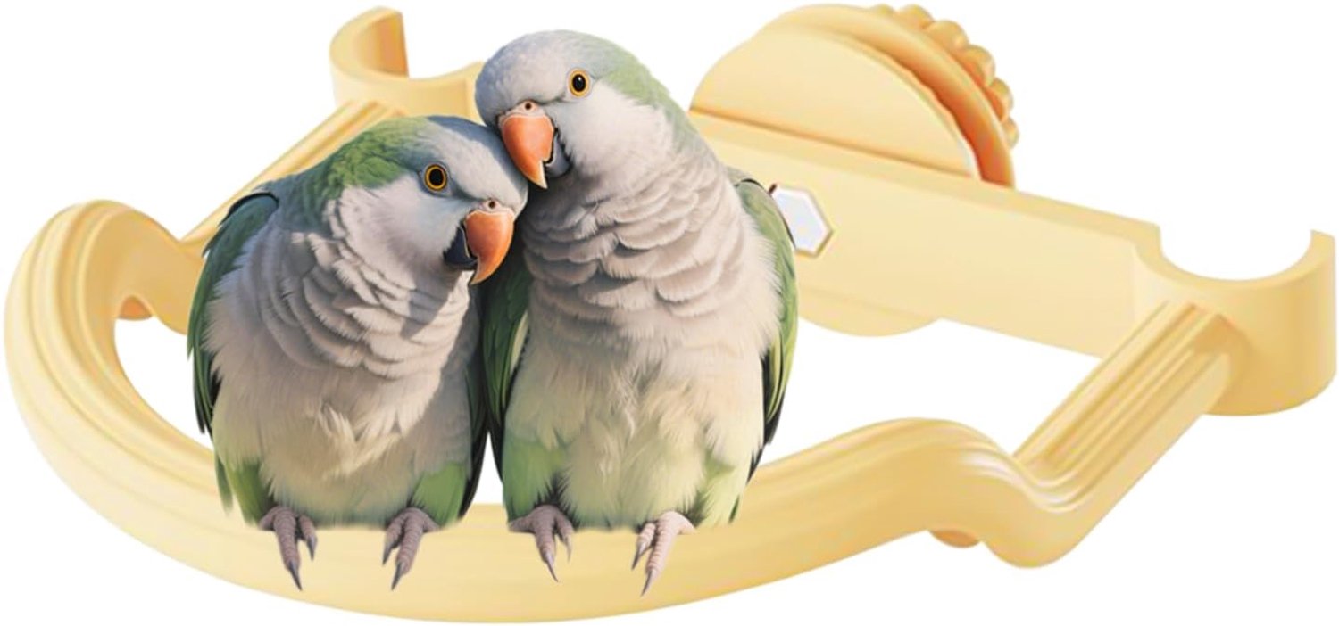Vogelzitstokken voor kooi Antislip Waterdicht Klimrek Klein Middelgroot