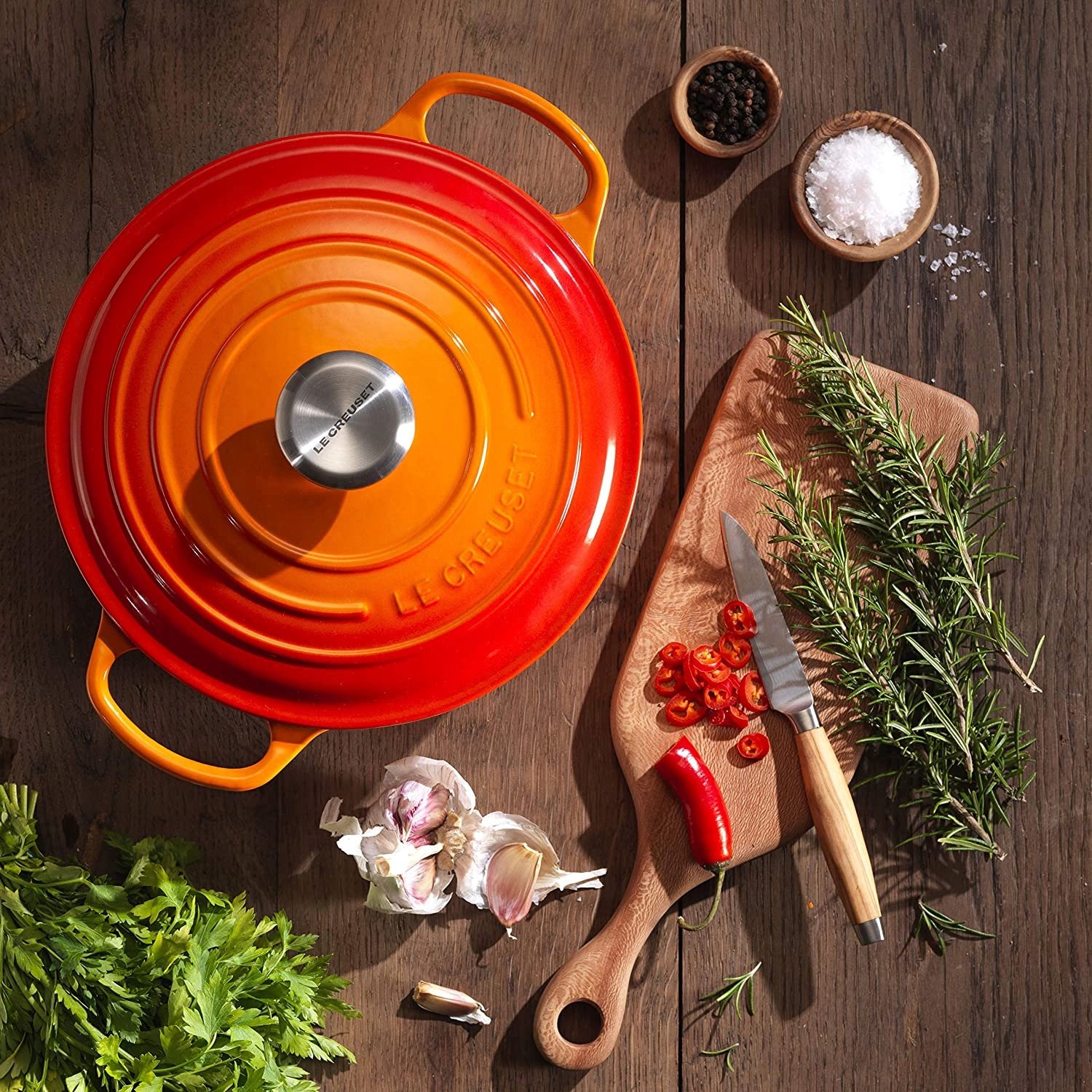 Le Le Creuset Signature Gietijzeren Pan - afbeelding 3