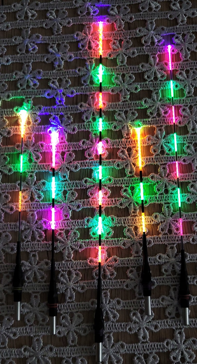 100 LED Hengelantennes + 30 CR425 Batterijen - Merkloos — afbeelding 2