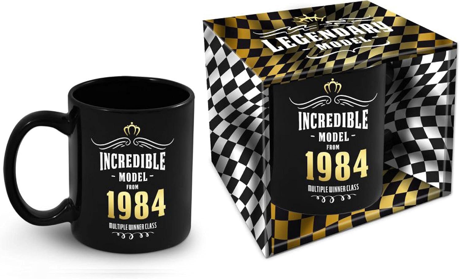 Bombo Verjaardagsbeker met geboortejaar 1984