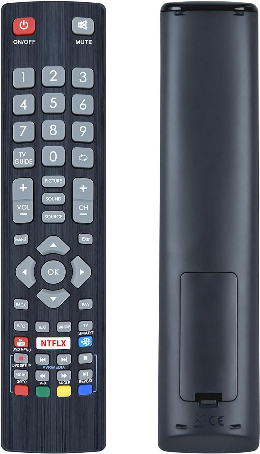 Vervangende afstandsbediening BLF/RMC/0008 - geschikt voor Blaupunkt FHD TV - ShopVlot