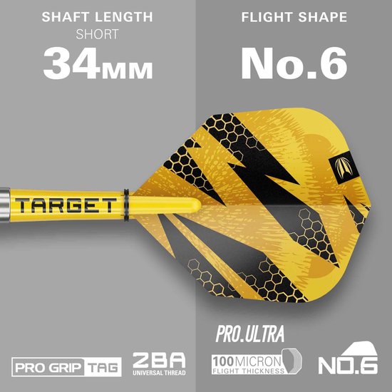 Target Buzz 11 90% - Soft Tip Darts — afbeelding 3