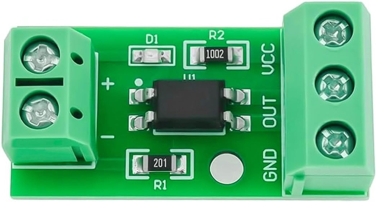 1-kanaals optocoupler isolatiemodule (3-5V) voor signaalisolatie van foto-elektrische isolatoren, betrouwbare prestaties en eenvoudige installatie