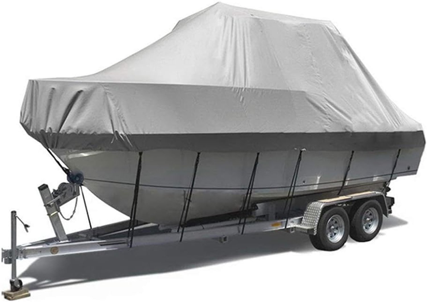 Zware boothoes van polyester, geschikt for boten van maritieme kwaliteit, waterdicht en uv-bestendig for hardtop, V-top, cruiser, pilotboot(25-27FT)