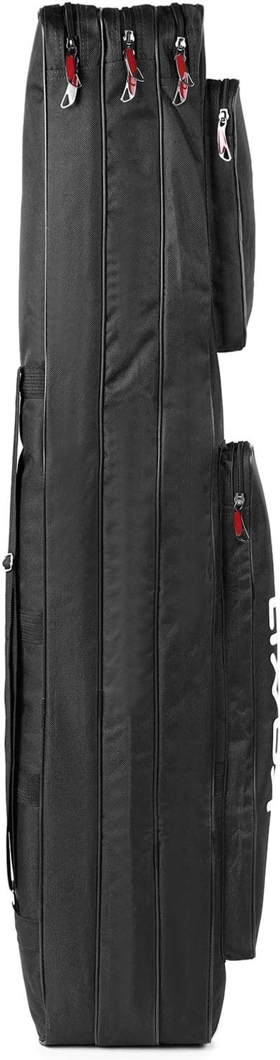 Draagbare Opvouwbare Vissershengel Tas met 3 Lagen voor Visspullen en Hengels, 90/120/150cm Opties — afbeelding 3