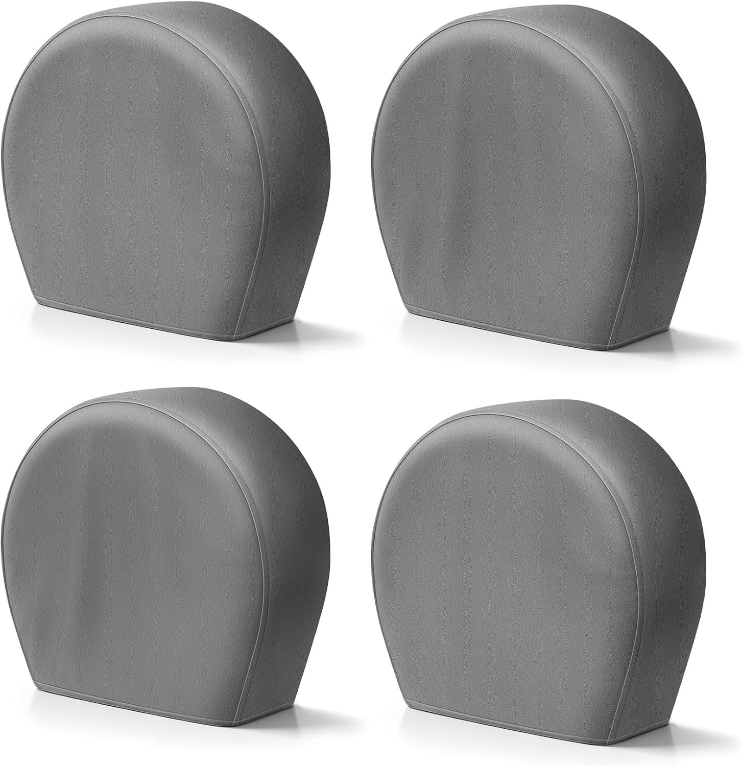 Explore Land - Bandenafdekking voor jeep, vrachtwagen, SUV, aanhangwagen, camper, 4 stuks, universeel, geschikt voor banden met een diameter van 29 - 31,75 inch (29 - 31,75 inch), carbon