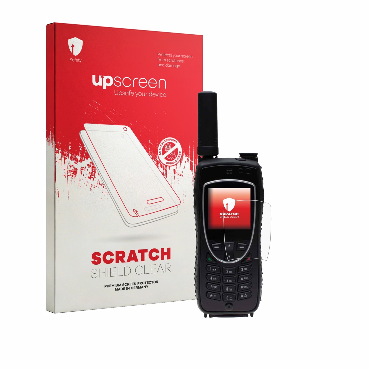 upscreen - Screenprotector voor Iridium Extreme 9575 - Folie Beschermfolie transparant