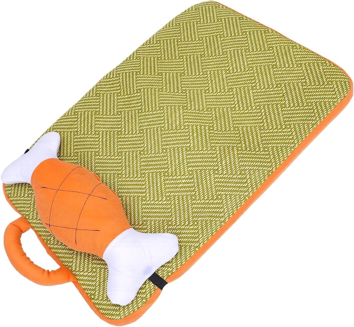 Rattan Pet Bed Mat, Ademend Koelend voor de Zomer