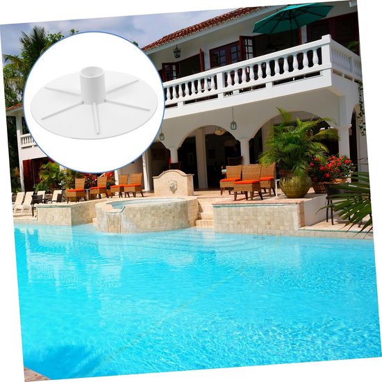 Pool Skimmer Dekplaat Adapter Voor Vacuum Geschikt Grondse Zwembaden Duurzaam Eenvoudig Te Installeren Perfecte Pasvorm Voor Onderhoud — afbeelding 3