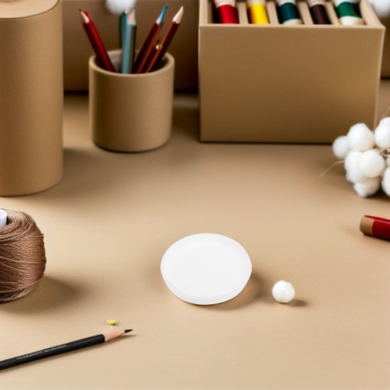 30 Stuks Witte Plastic Mailing Tube End Caps Herbruikbare Sluitdop met Strakke Afdichting voor Documenten Posterbuizen Kunstwerkbescherming — afbeelding 2