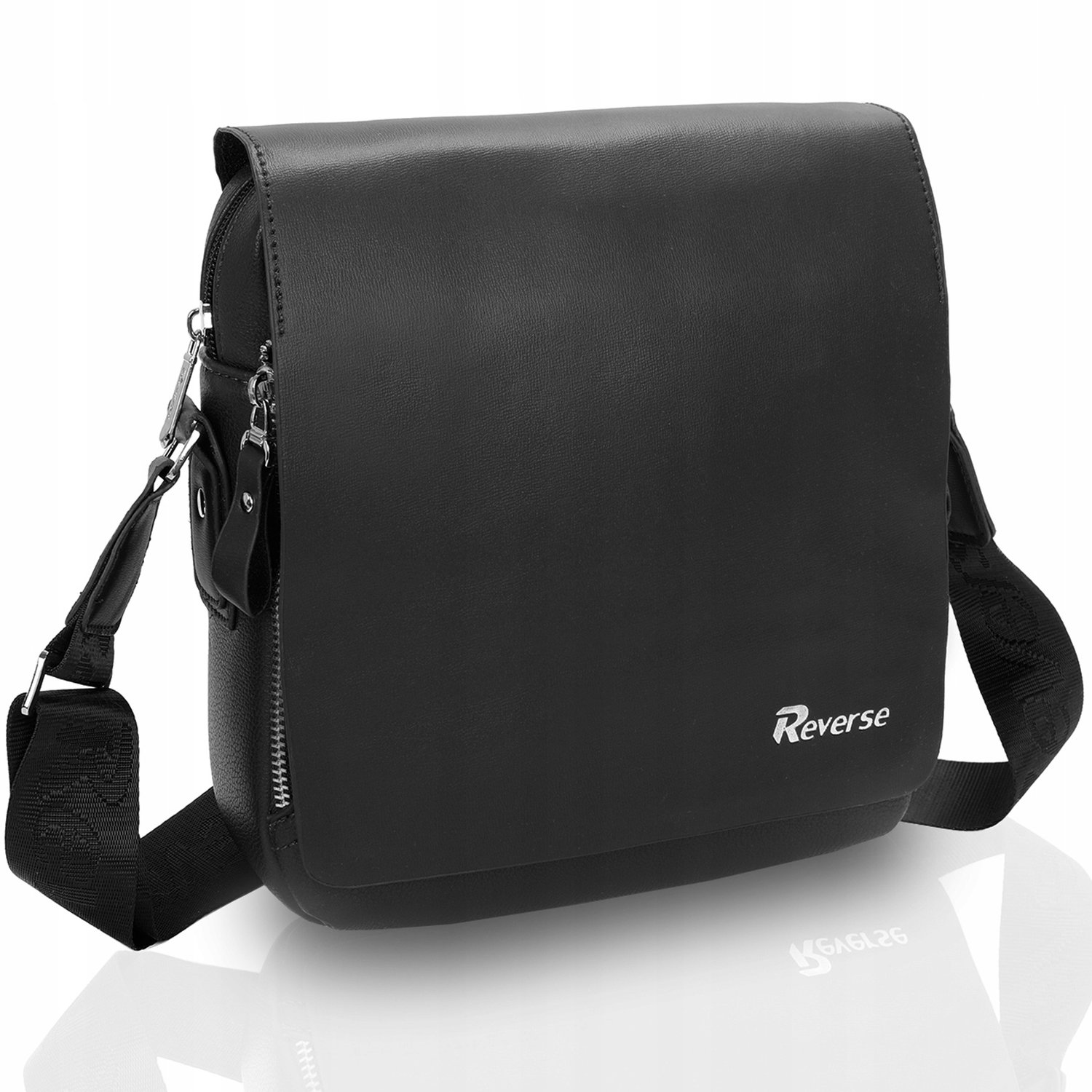 Grote Leren Schoudertas Heren - Praktische Messenger Bag