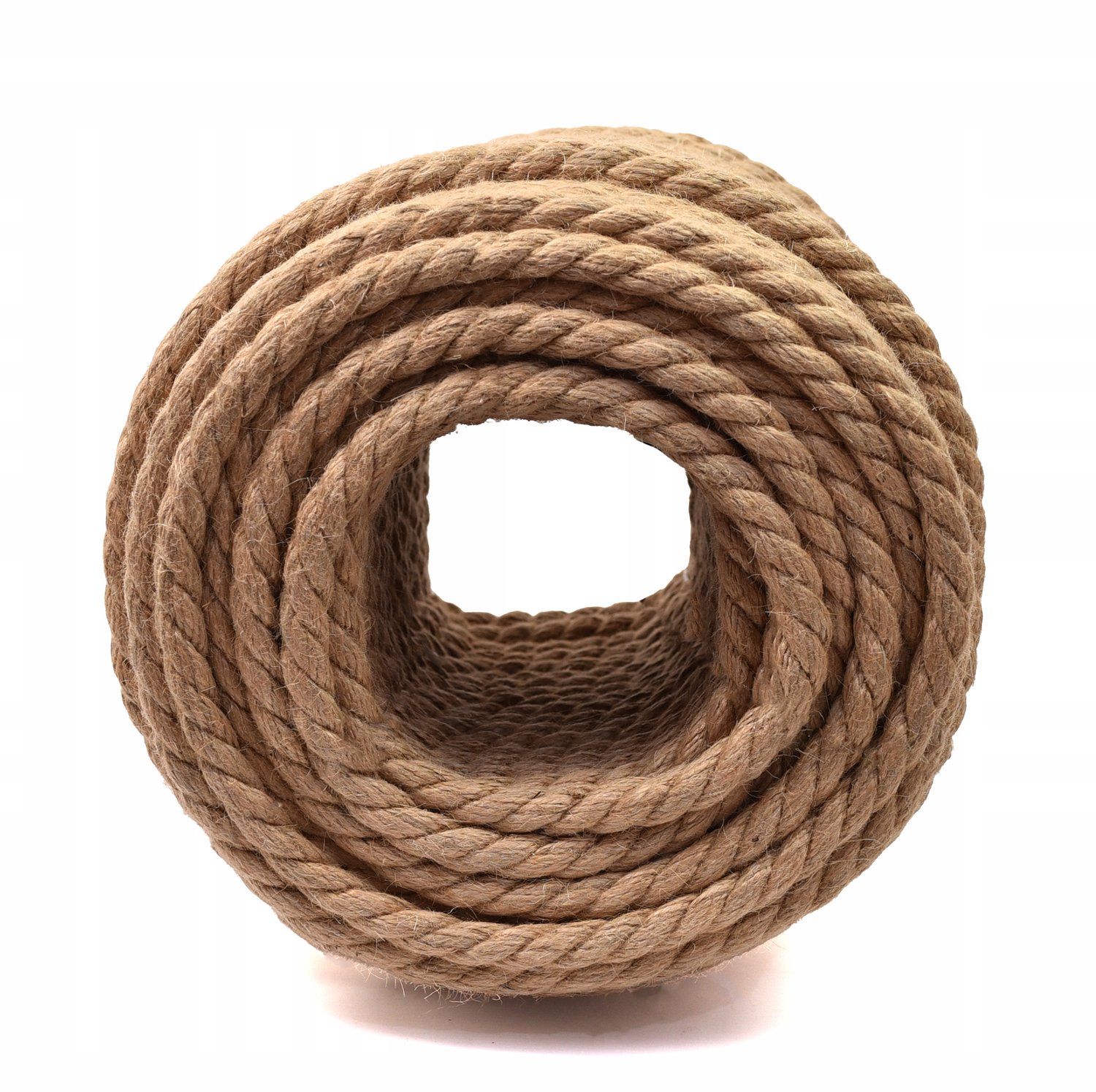 Sterk Jutekouw Touw - 20mm, 15m - Decoratief & Duurzaam