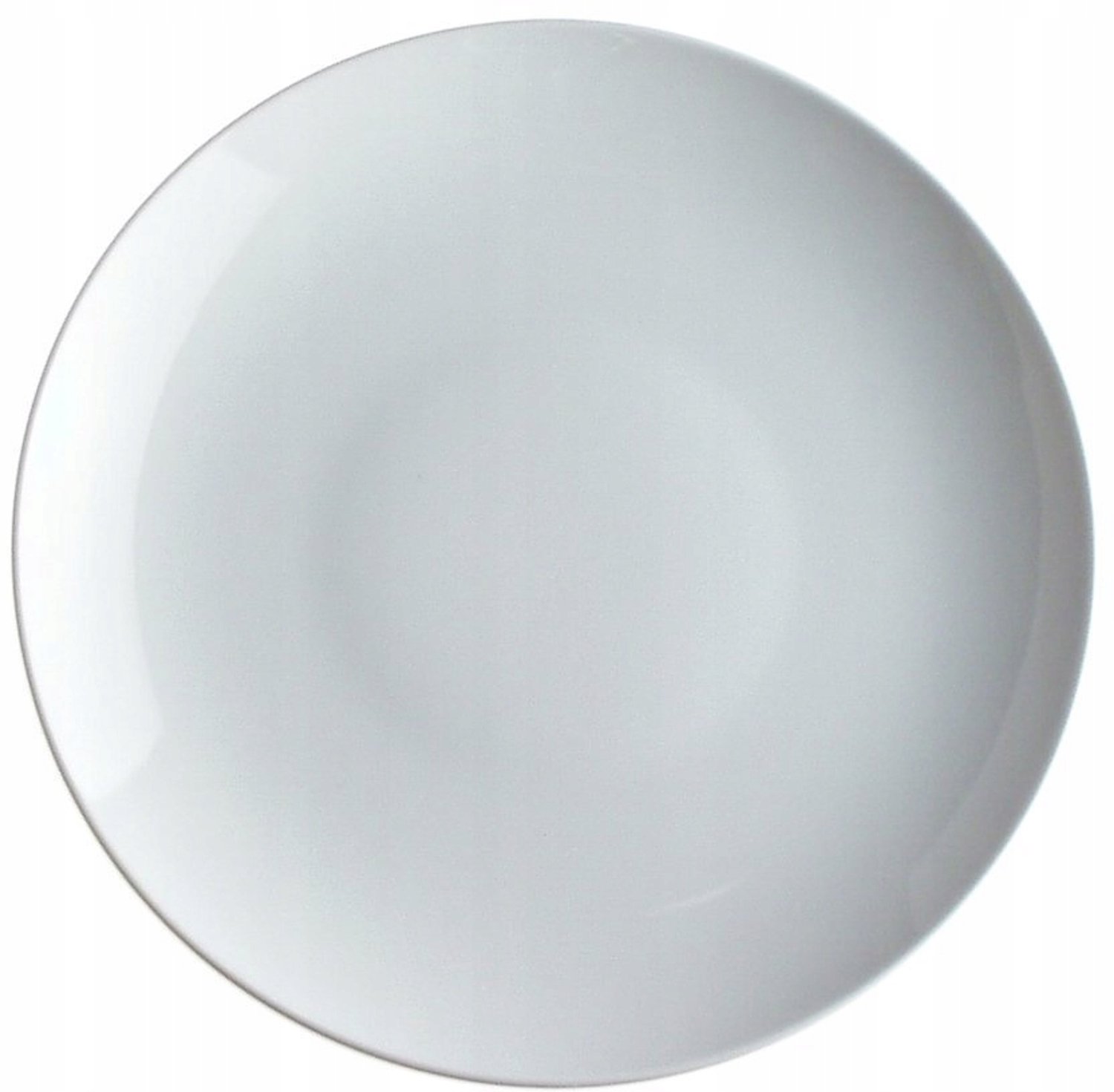Alessi Mami plat dinerbord 27,5 cm, wit porselein