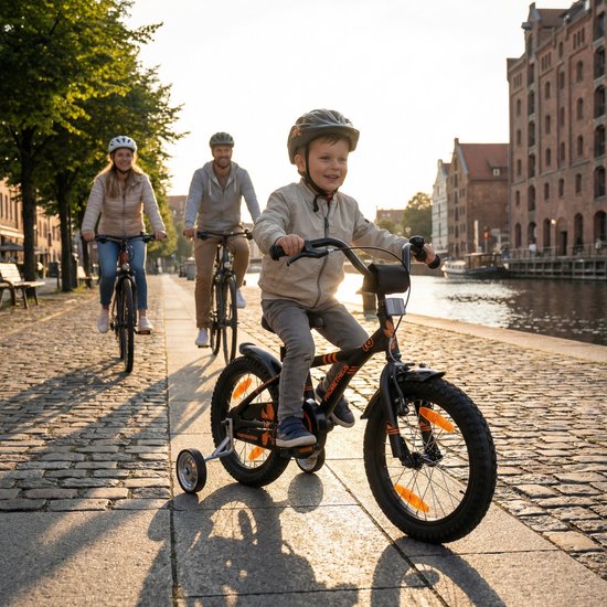 Kinderfiets 16 inch - Jongensfiets / Meisjesfiets - Vanaf 4-5 jaar — afbeelding 5