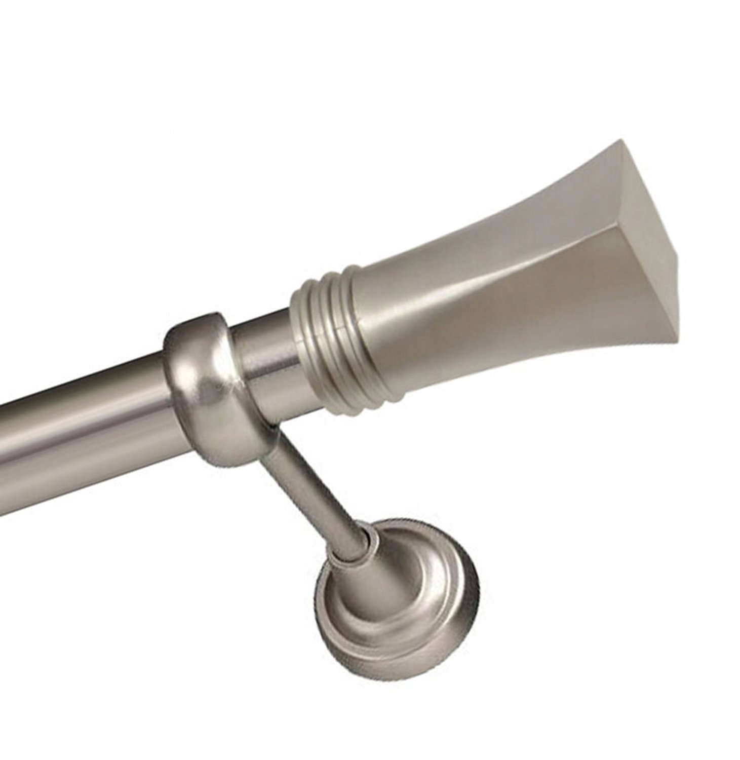 Metalen Gordijnroede 200 cm, 25 mm, Zonder Klemmen