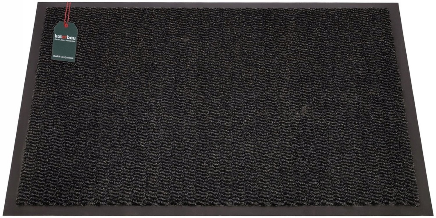 Deurmat 60x80 cm Antislip Rubber Instapmat met Zachte Borstels