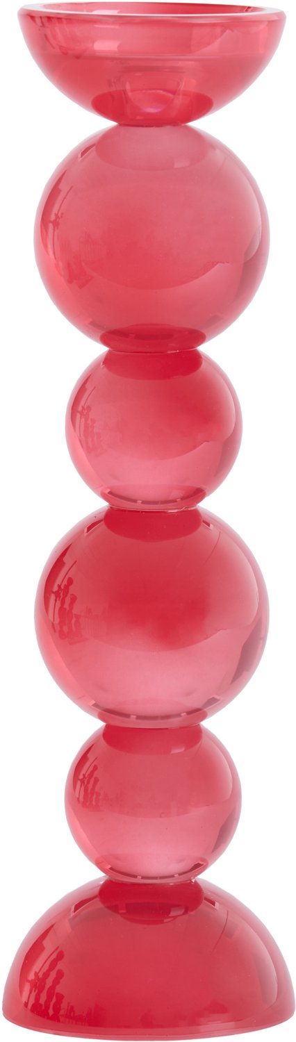 Light & Living Kandelaar ITINGA - Rood - 9.5x9.5x34 cm
