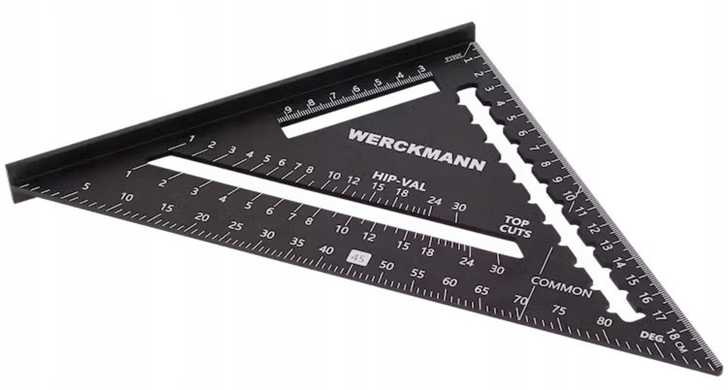 Werckmann Aluminium Hoekmeter 20x20cm - Professioneel Meetgereedschap