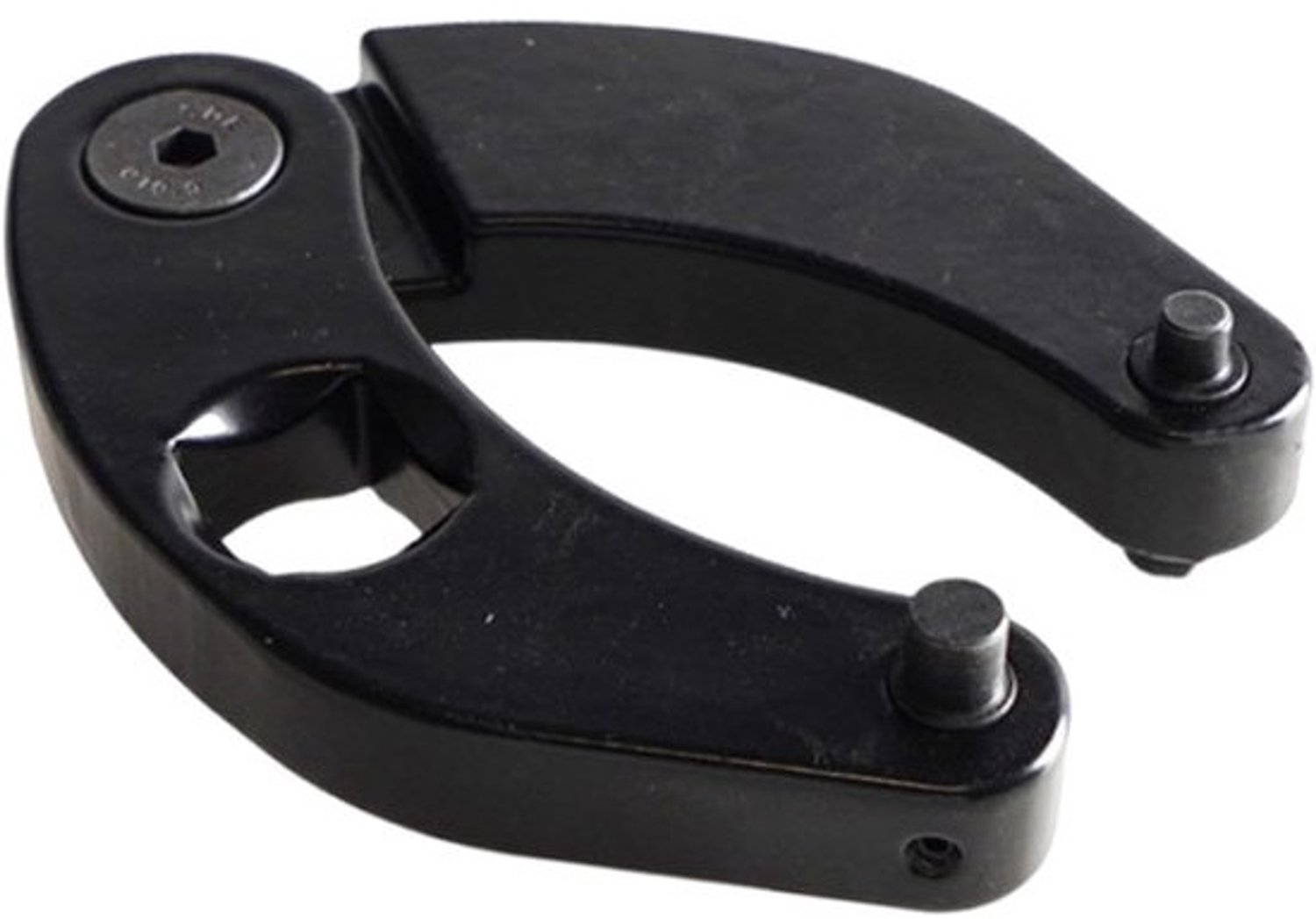 Hydraulische cilindersleutel - Verstelbare moersleutel - Voor machineonderhoud - Robuuste metaalconstructie - Verstelbaar van 1/4"-7/32" - Zwart