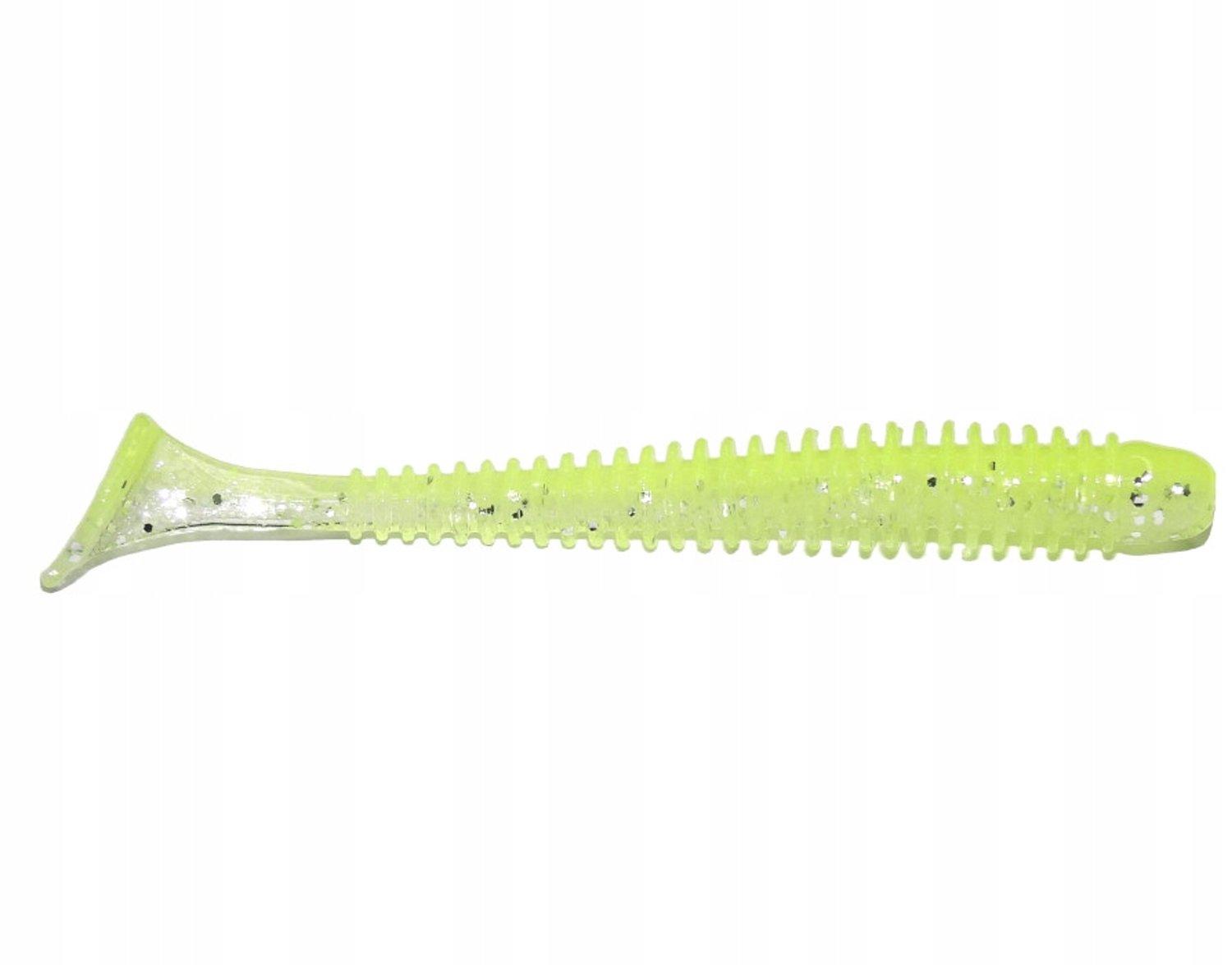 Keitech Swing Impact 2'' Gummi Aas - Chartreuse Ice - 12 stuks