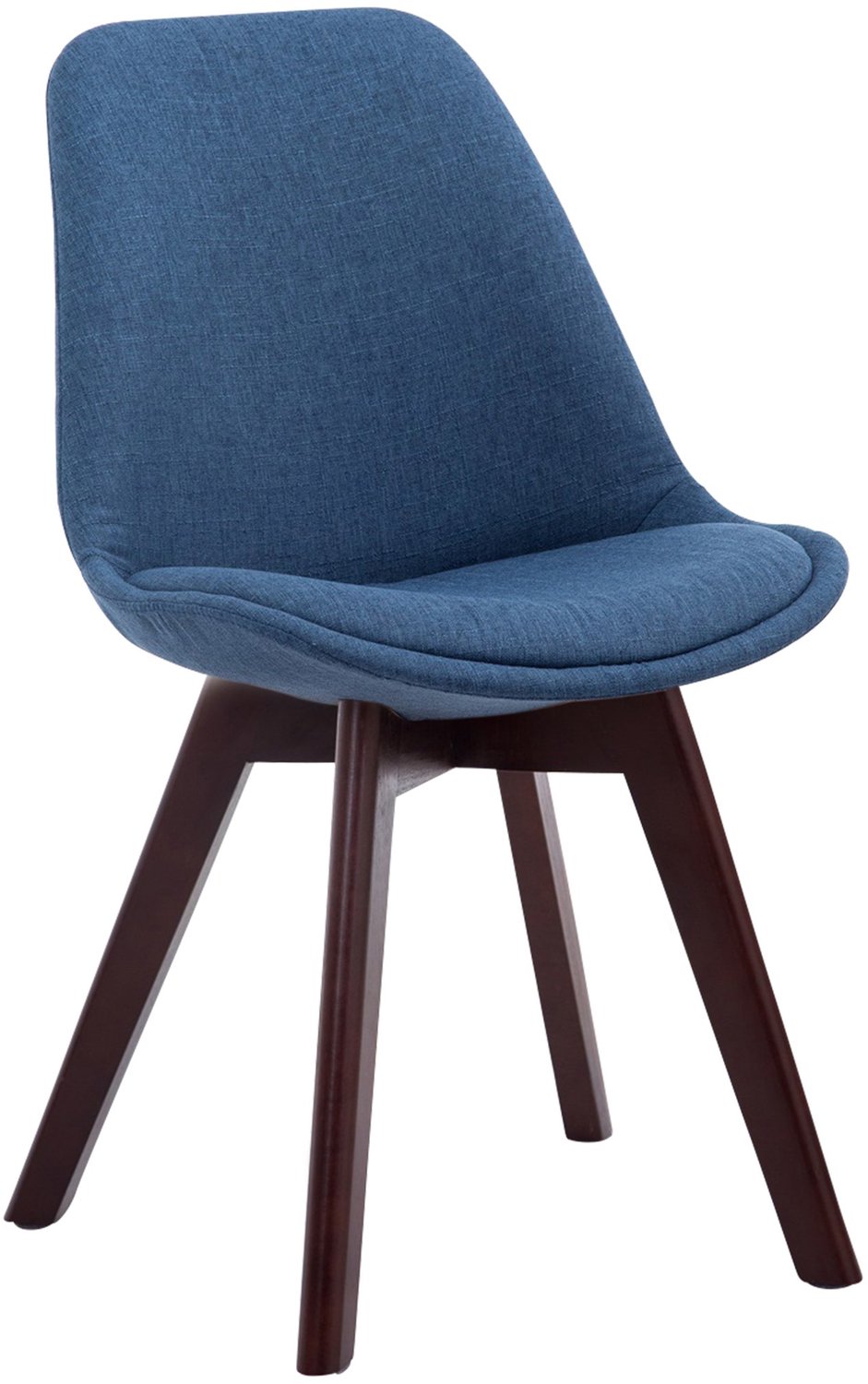 Luxe Comfort Milano 0124 bezoekersstoel - stof - blauw