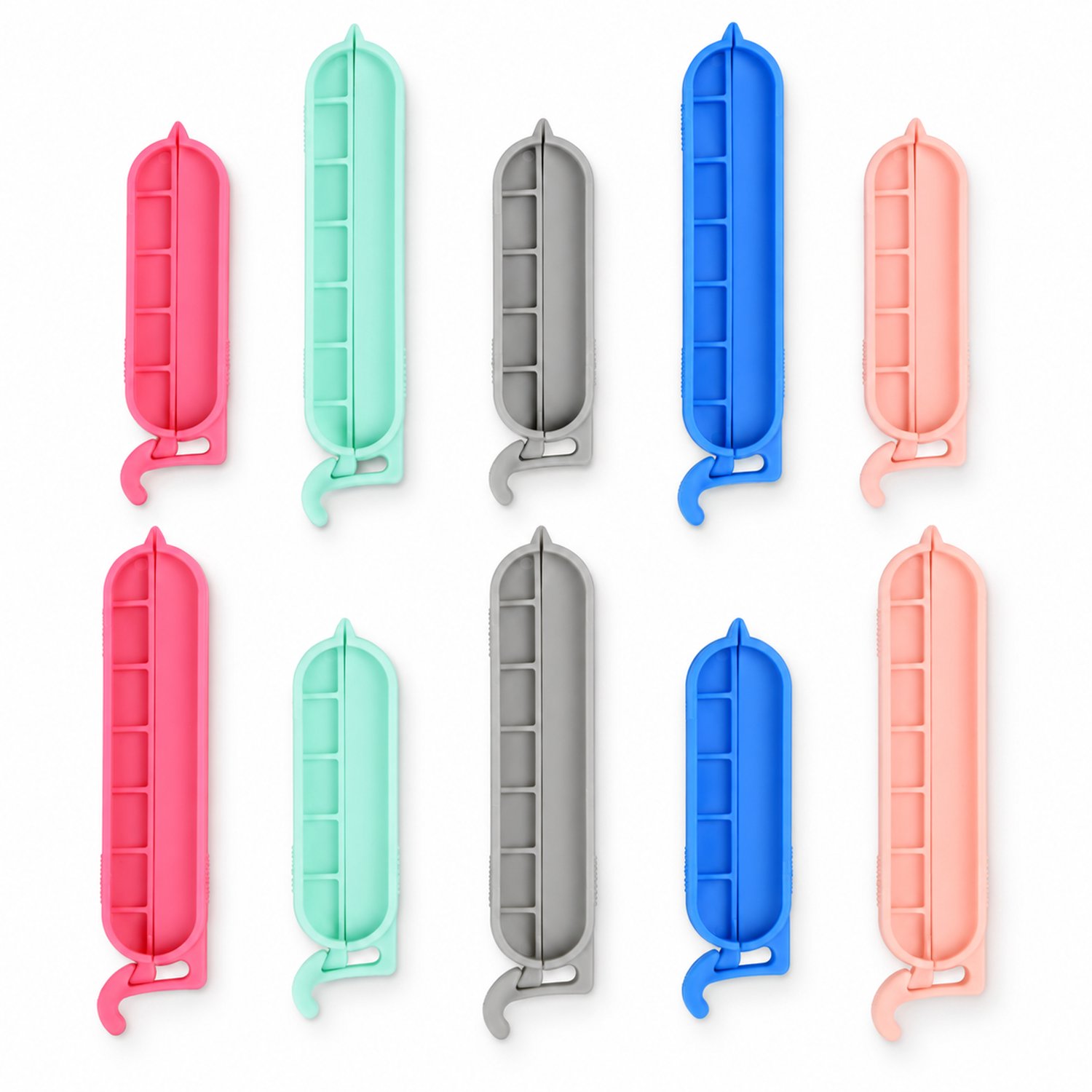 Vershoudclips - 10 Stuks - Zaksluiters in 2 Formaten