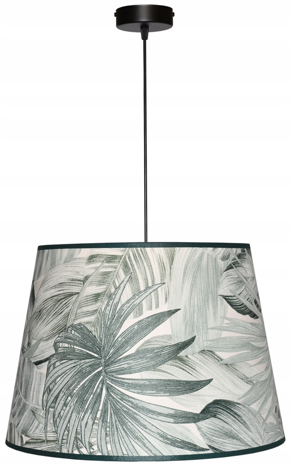 Merkloze hanglamp met groene bladeren, E27 fitting, Ø40cm