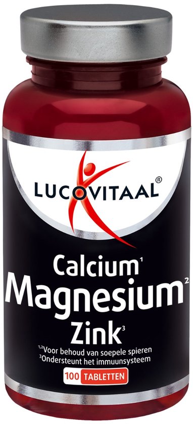 Lucovitaal Calcium Magnesium Zink 100 tabletten