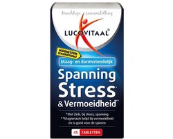 Lucovitaal Lucovitaal Magnesium Spanning, Stress & Vermoeidheid 45 tabletten - 45 stuks