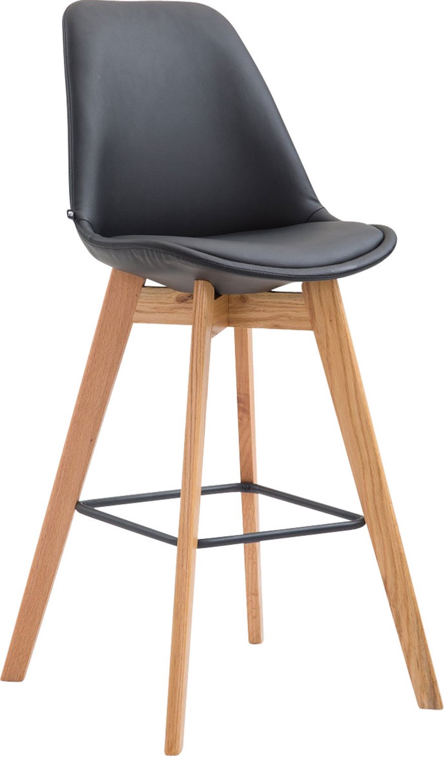 Luxe Comfort Torino 0094 barkruk - kunstleer - zwart zwart natura