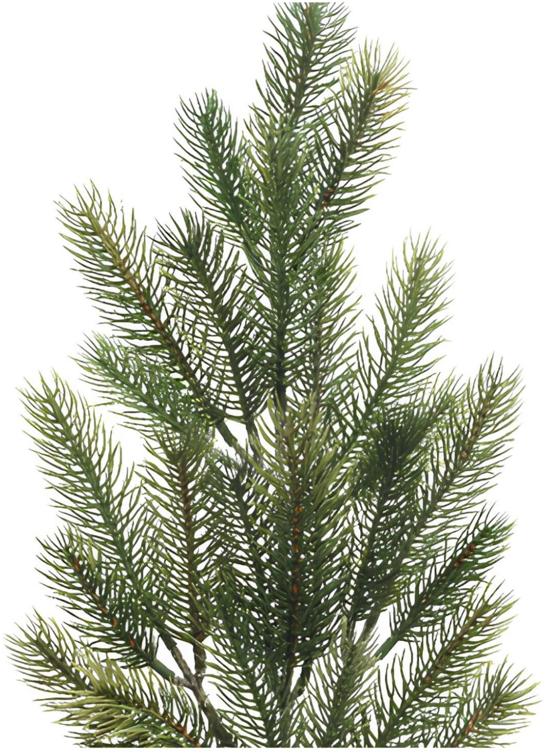 Decoris kersttak - 50x - groen - 66 cm - dennentak - kerstversiering - kerstdecoratie - kunsttak