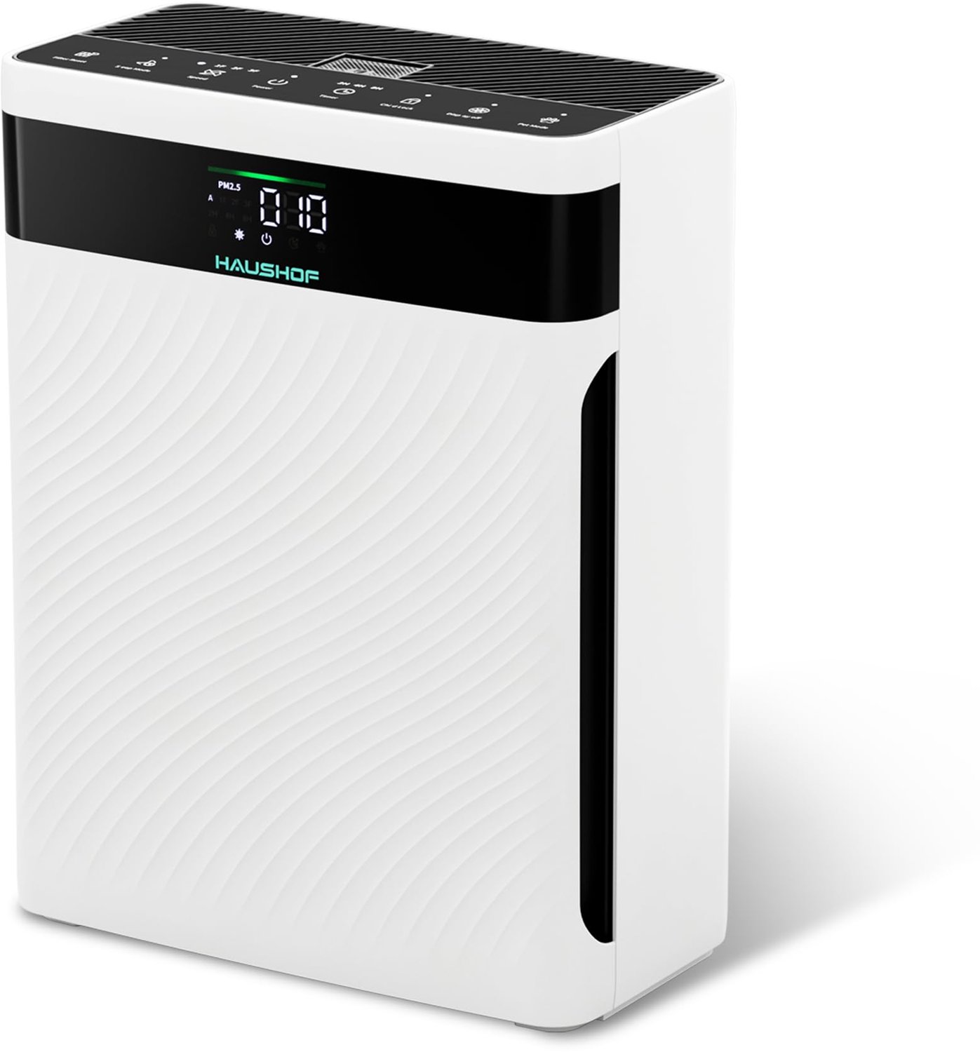Luchtreiniger Wit - 36 Watt Vermogen - HEPA-filter - 250 m³/h CADR - Stil - Voor Allergieën