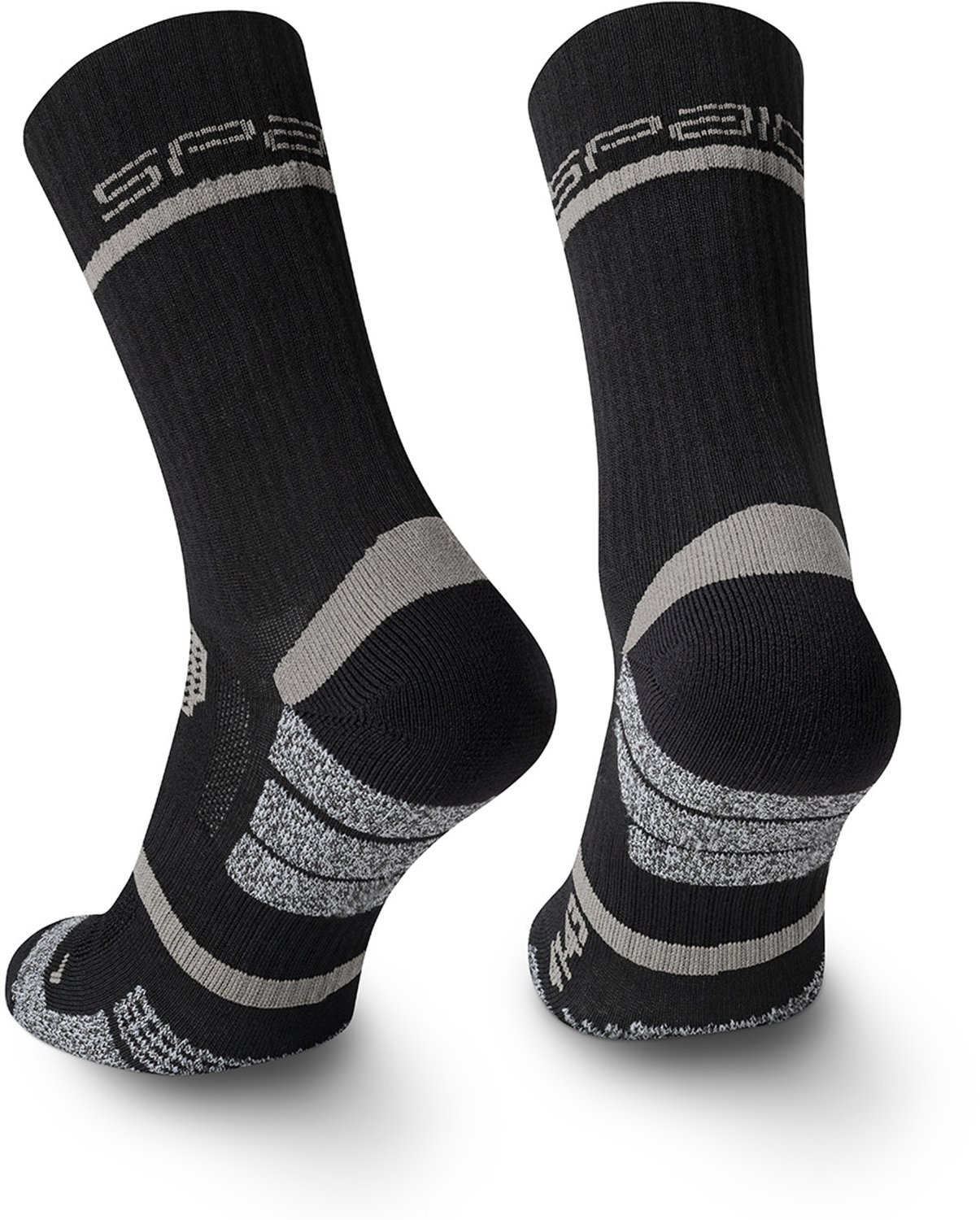 SPAIO Trekking Sokken ALPHA Zwart/Grijs Maat 44-46