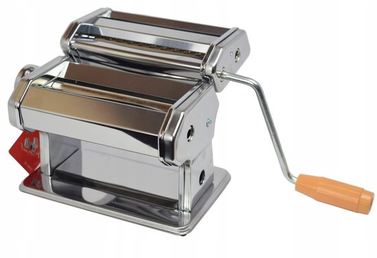 RVS Pastamachine & Deegroller XXL - Handmatig, 2-in-1 van zilner — afbeelding 5