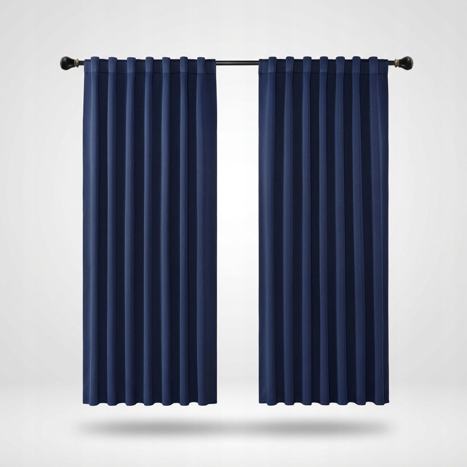 Verduisterende Thermische Gordijnen 2 Stuks Navy Blauw 175x140 cm