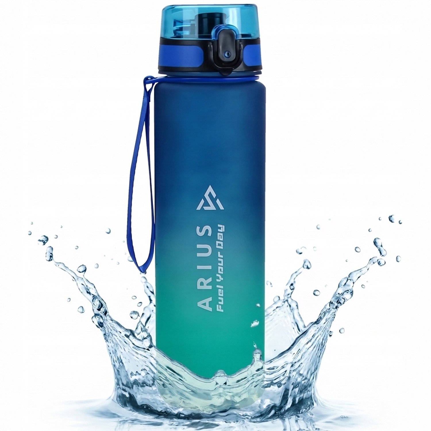 Arius Bidon Sport 1L Tritan - BPA-vrij, Lekvrij met Tuitje