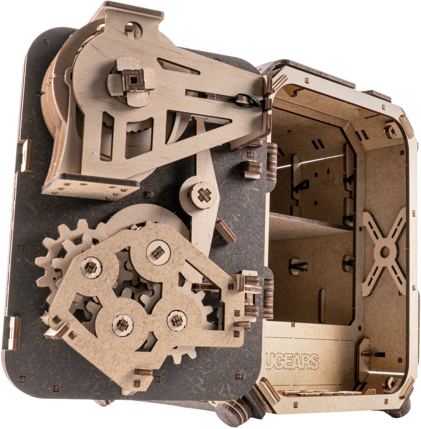 UGEARS Houten 3D Model - Safe Too