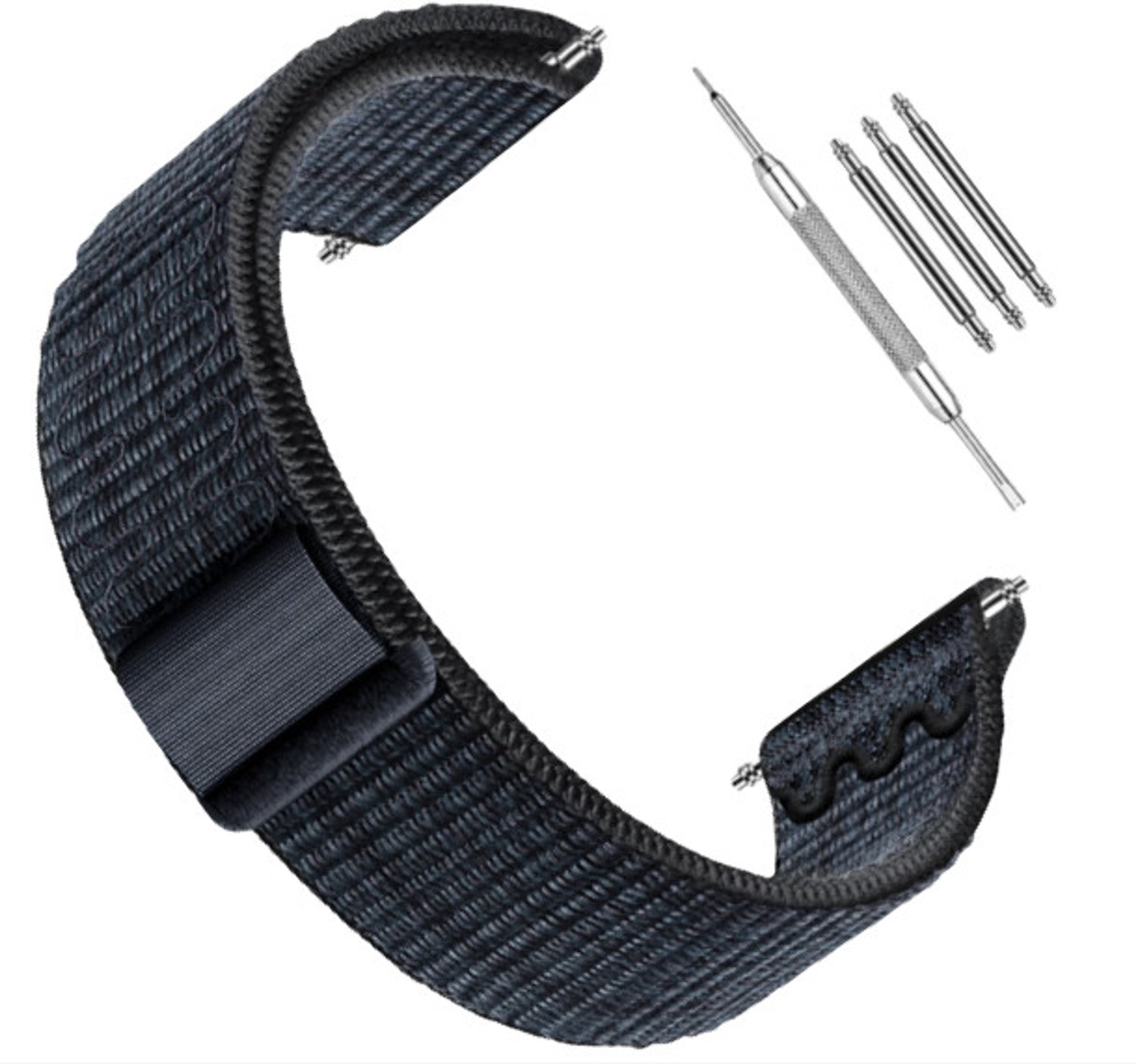 Garmin Compatibele Nylon Horlogeband 22mm - Forerunner 245/255/265M