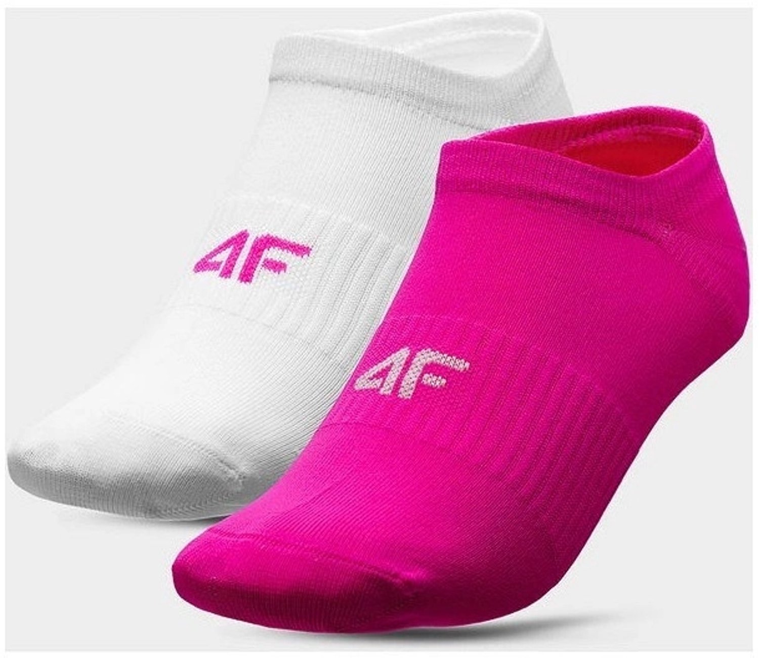 4F Dames Sokken Casual Enkelhoog 2-Pack Multicolor