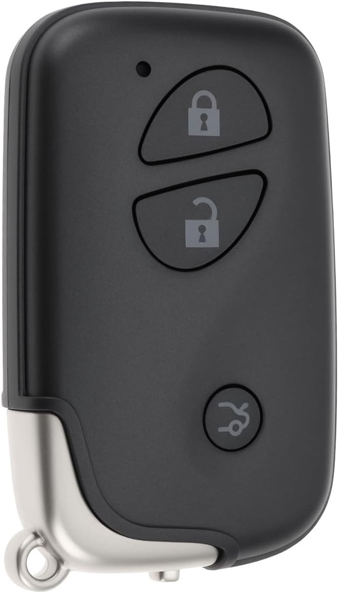 3 Knoppen Afstandsbediening Sleutelhanger Case Compatibel met LEXUS IS 200D 250 220D 300H F CL/LS/GS CT200