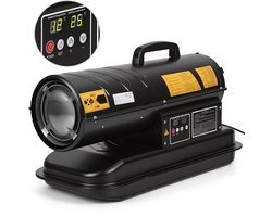 20 KW Verwarmingskanon Heteluchtkanon Diesel - Olieverwarmingsventilator - Olieverwarmer Bouwverwarmer Diesel - Heteluchtgenerator 220V - 22L tank