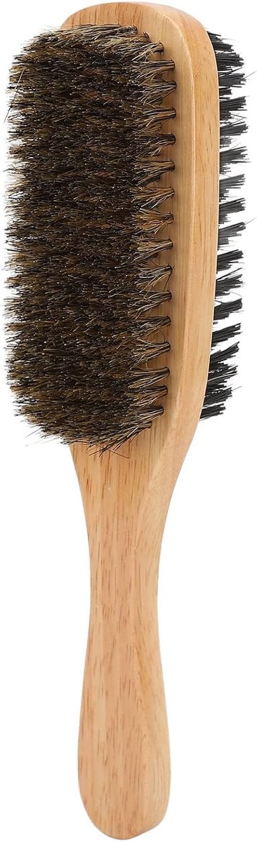 Baardborstel Houten Grote Maat Gezichtshaar Reiniging Ergonomie Modelleringsborstel voor Mannen Thuis Salon Huisdieren Verzorging
