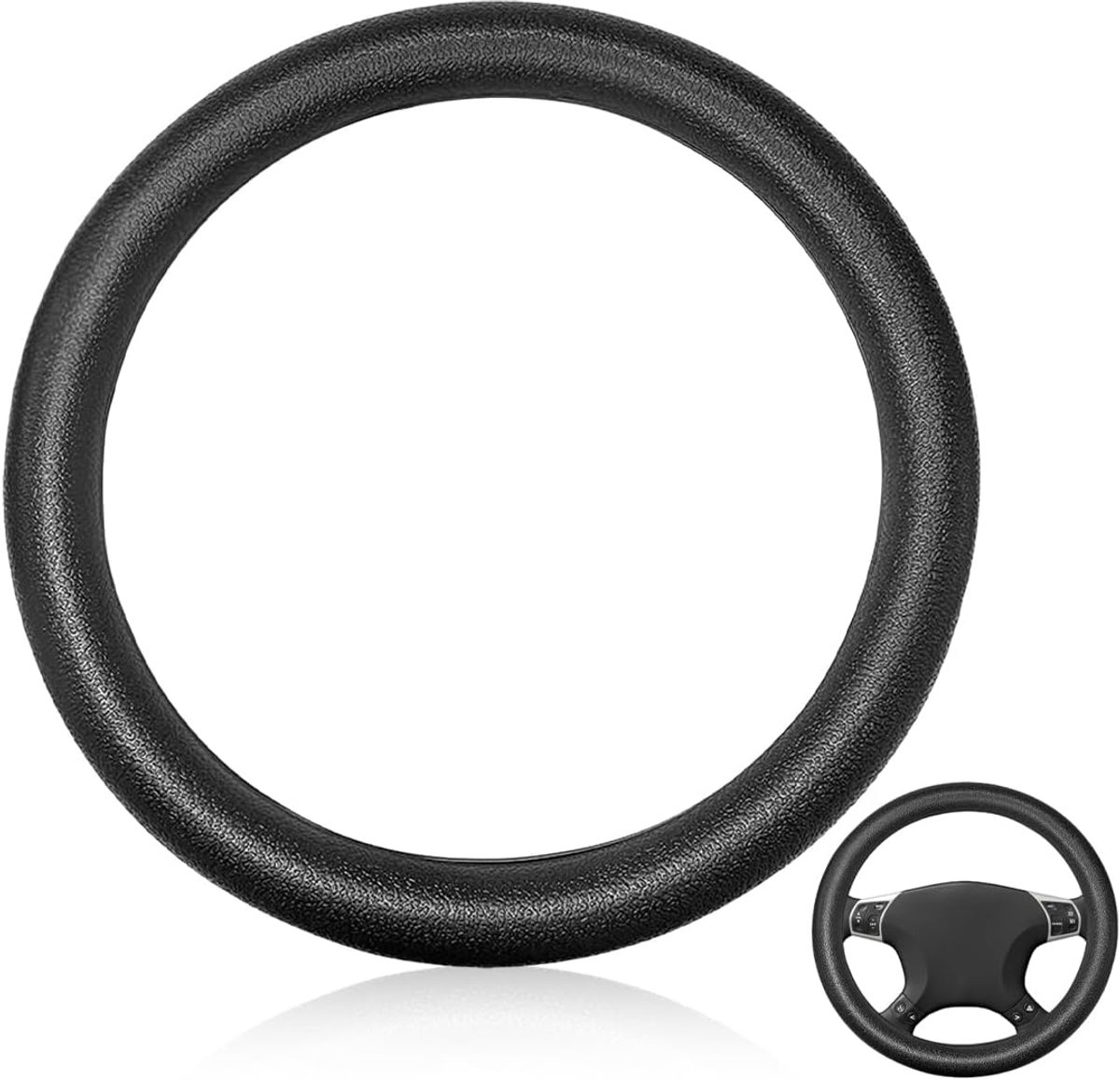 Stuurbekleding Auto - 1 st, microvezel stuurhoes, antislip stuurhoes voor diameter 36-40 cm, elegant design