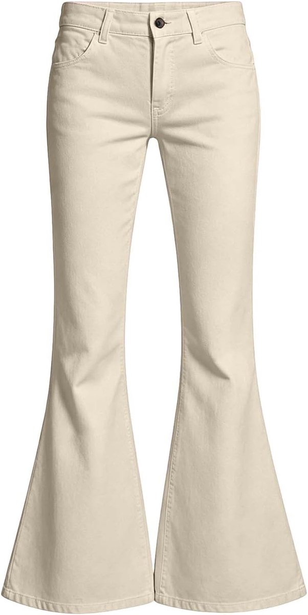 Comfortabele uitlopende broek voor meisjes, zacht elastisch, onderhoudsvriendelijk, ideaal voor dagelijks gebruik