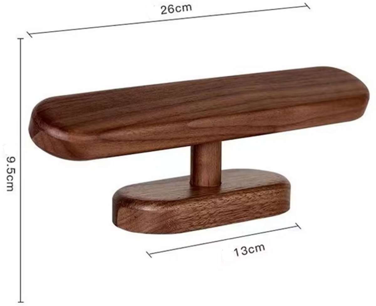 Mura Logistiek Horloge Rek - Sieradenrekje - Sieradenhouder - Sieraden Organizer - Display Standaard - Sieradenstandaard - Hout